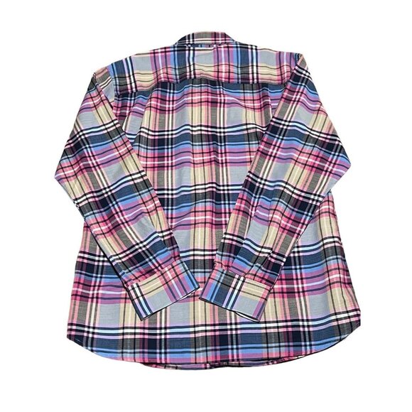 Tommy Bahama Pink Striped Long Sleeve Button-Up Shirt Size Medium Preppy Modern - Picture 2 of 12